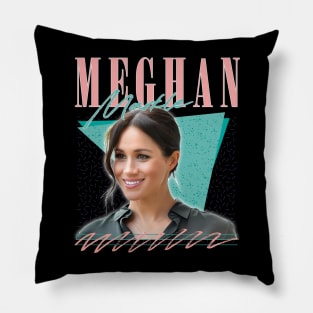 Meghan Markle Fan Art Design Pillow