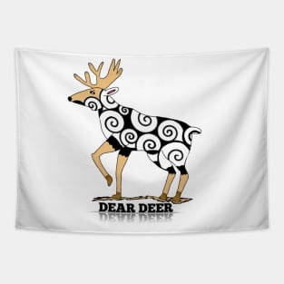 Dear Male Deer Tapestry