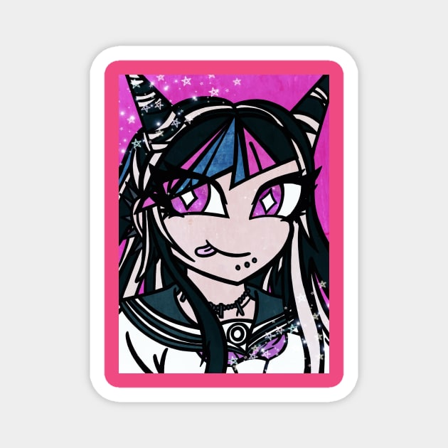 Good Nom Nom Nomming From Ibuki Mioda Magnet by ScribbleSketchScoo