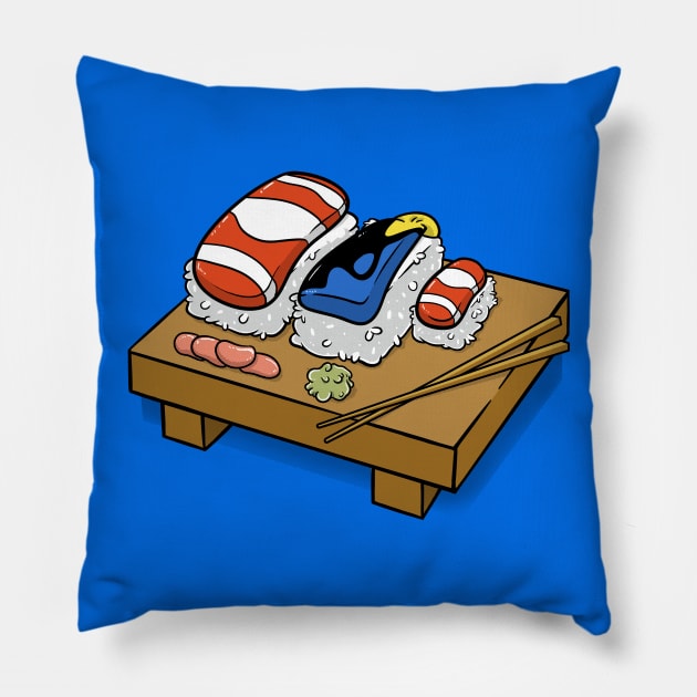 Nemo Sushi Pillow by ItokoDesign