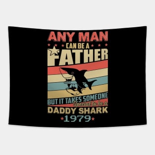 Any man can be a daddy shark 1979 Tapestry