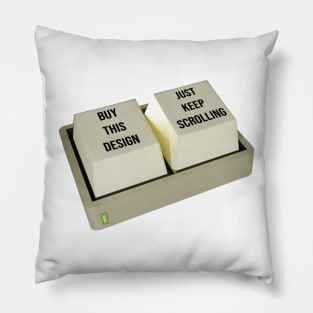 Decision Maker Pillow