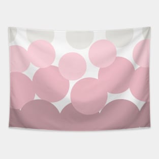 Pink Dots Tapestry