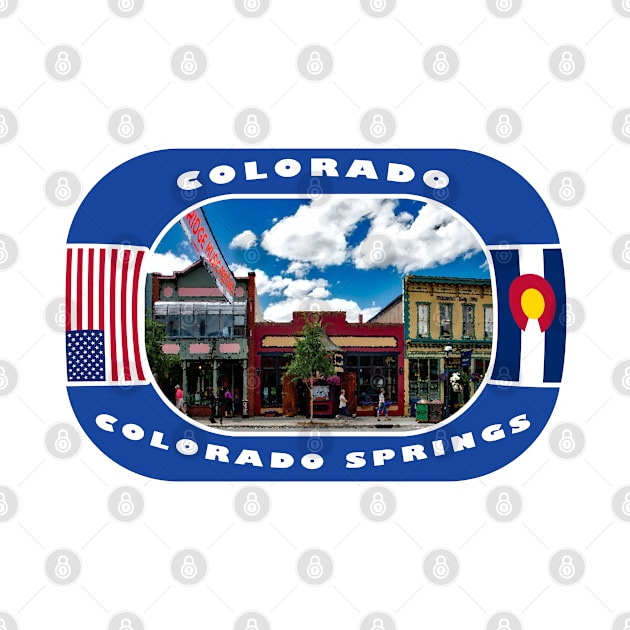 Colorado, Colorado Springs City, USA by DeluxDesign