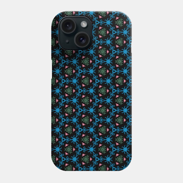 Frosted Floral Coral Phone Case by AmyMinori