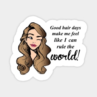 Good Hair Day Magnet