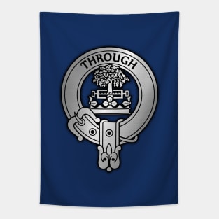 Clan Hamilton Crest & Tartan Tapestry