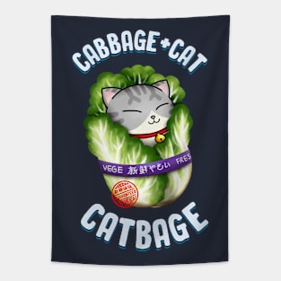 Cabbage Cat "Catbage" Tapestry