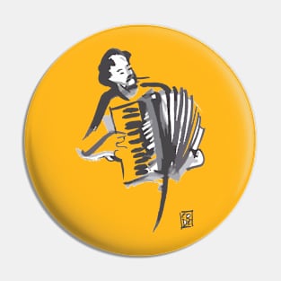 accordionist Pin