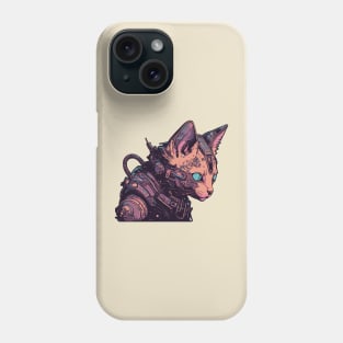 Cyborg Cat Phone Case