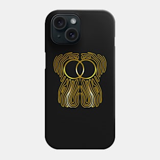 The gold twins Phone Case