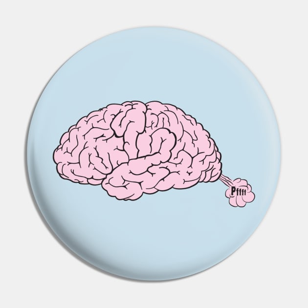 Brain Fart Pin by Splatty