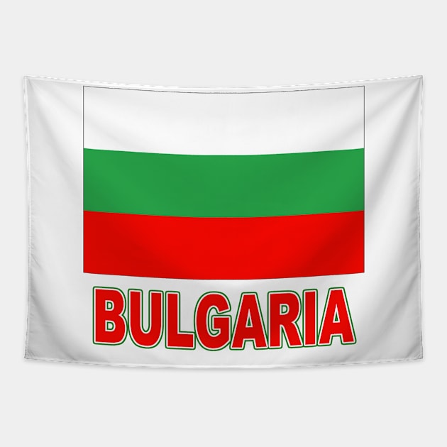 The Pride of Bulgaria - Bulgarian Flag Design Tapestry by Naves