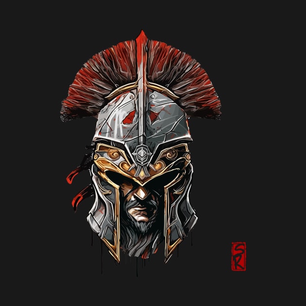 Roman helmet by siriusreno