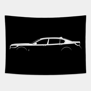 BMW 7 Series (G11) Silhouette Tapestry