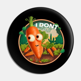 I Don't Carrot All Pin