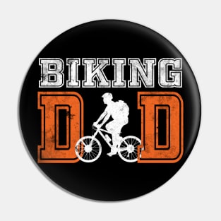 Biking Dad Pin