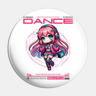 kawaii princess dance anime girls Pin