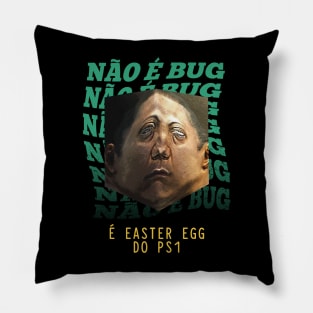 Easter egg de ps1 Pillow