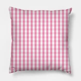 Southern Pink Gingham Pillow