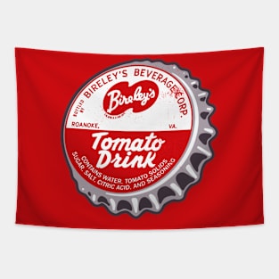 Vintage Bireley's Tomato Drink Bottlecap Tapestry