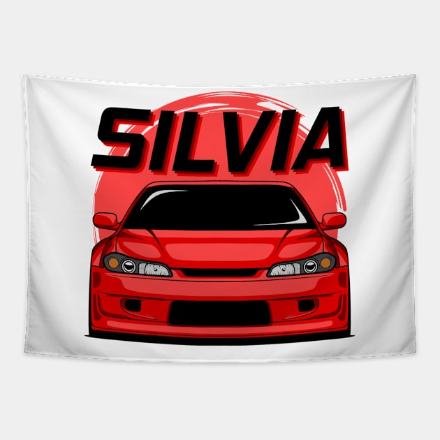 Silvia S15 Red Tapestry by GoldenTuners