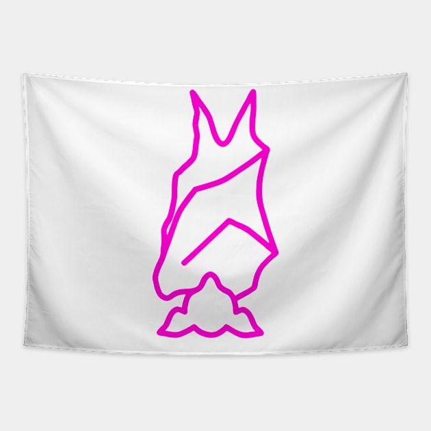 Bat Boys Logo - Fuschia Tapestry by Bat Boys Comedy