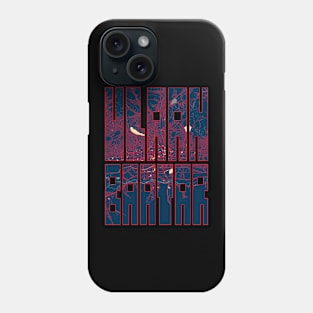 Ulaanbaatar, Mongolia City Map Typography - Hope Phone Case