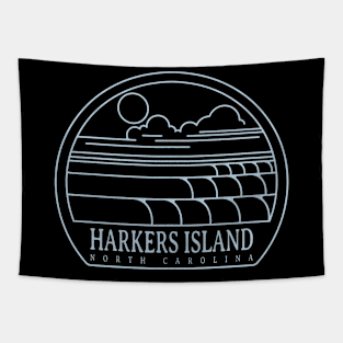 Harkers Island, NC Summertime Vacationing Tapestry