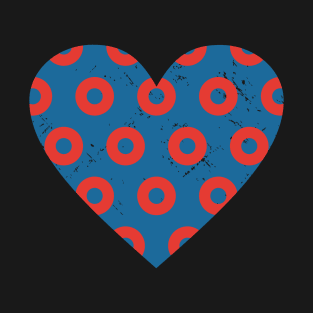 Phish Fishman Donut Heart T-Shirt