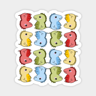 Baby Dinosaur Pattern for Dino fans Magnet