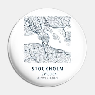 stockholm simple map Pin