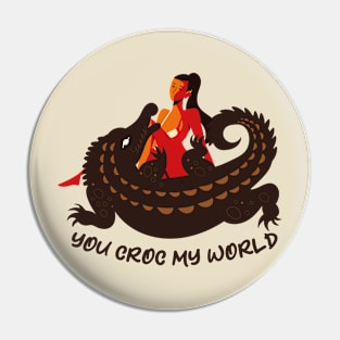 You crock my world Pin