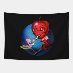 Candy Apple Bubble Tapestry