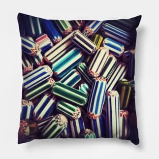 Ethnic Beads Colors Geometry Pillow