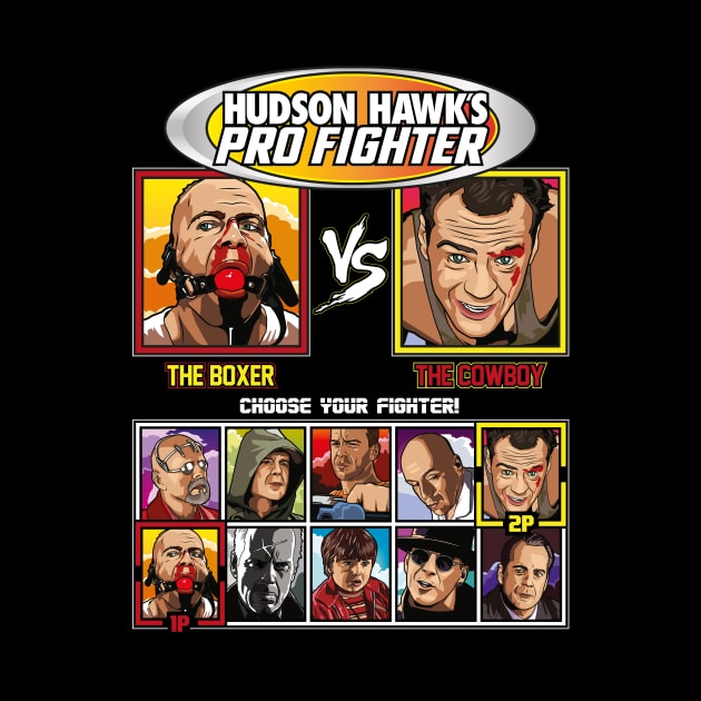 Hudson Hawks Pro Fighter - Bruce Willis VS by RetroReview