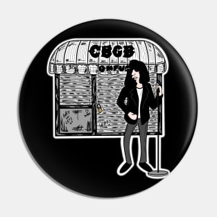 CBGB Punk Rock Music Pin