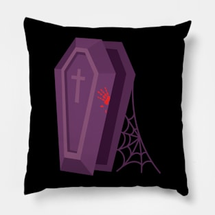 Halloween Coffin Pillow