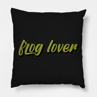 frog lover Pillow