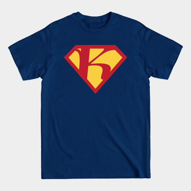 Disover Letter K - Superman - T-Shirt