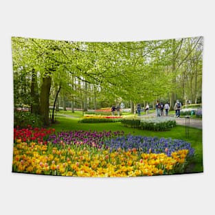 Keukenhof Tulip Festival, Holland Tapestry