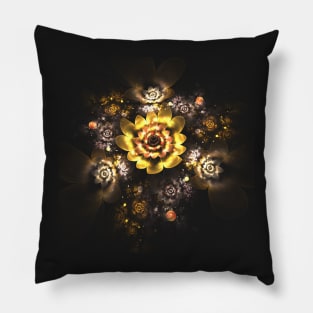 Golden roses Pillow