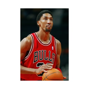 NBA Scottie Pippen basketball retro tee T-Shirt