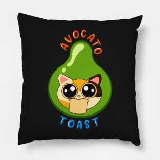 Avocato Toast Pillow