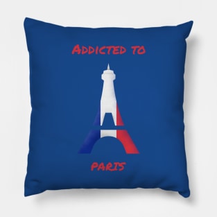 Addicted to Paris Pillow