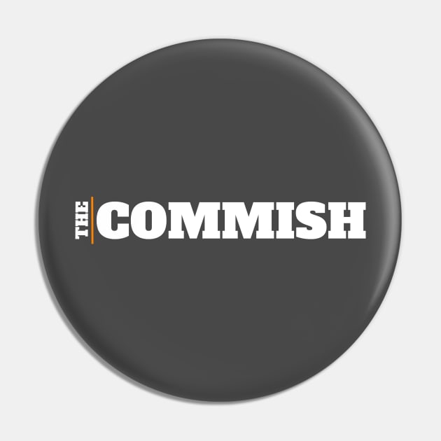 FANTASY FOOTBALL THE COMMISH Pin by BACKBRIDGE Designs