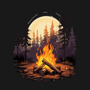 Halloween Costume Camping Campfire T-Shirt