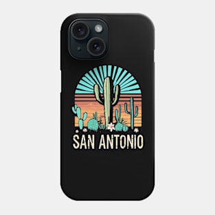 San Antonio Texas Vintage Phone Case