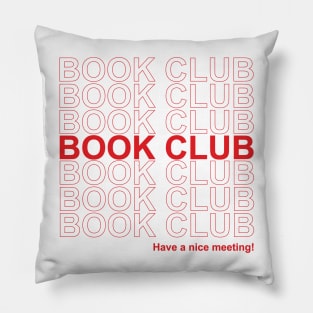 Book Club Pillow