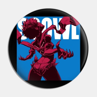 Scowl Pin